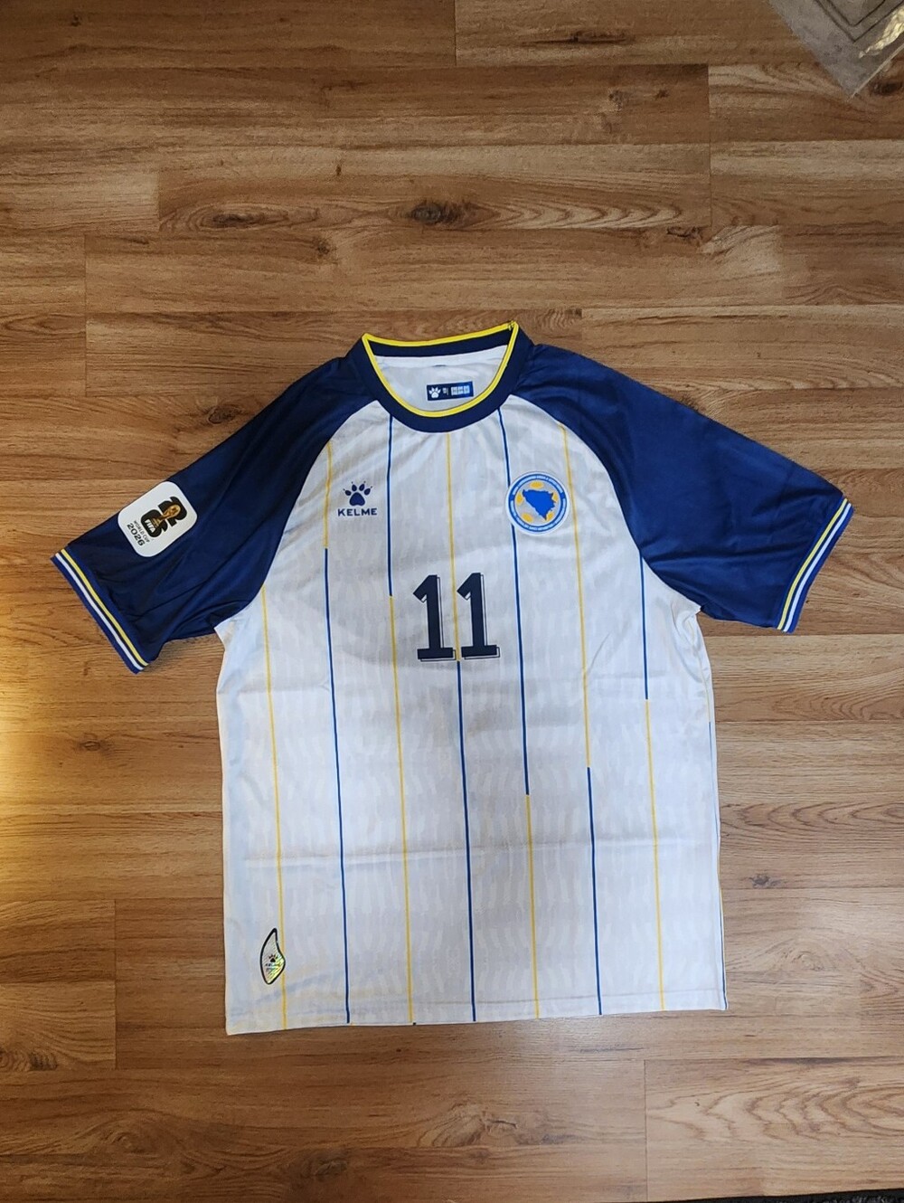 🇧🇦 Bosnia Dzeko White Jersey Small & XXL 🇧🇦